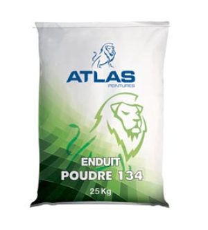 ENDUIT 25 KG POUDRE 134 ATLAS