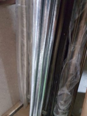 TIGE CREMONE CHROME 120 CM