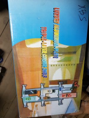 COIN DOUCHE INOX VERRE 3 ETAGERES LUXURY