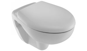 CUVETTE WC SUSPENDUE AVEC ABATTANT JACOB BRIVE REF:E4345-00