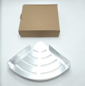 COIN DOUCHE ALUMINIUM 1 ETAGERE BQS