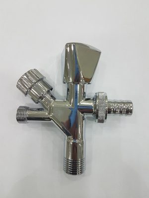 ROBINET EQUERRE DOUBLE 1/2 – 3/8 – 3/4 CD DOUBLE POIGNEE