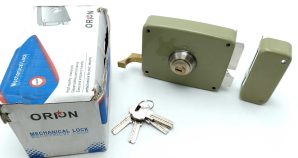 VERROU CYLINDRE TIRETTE OR