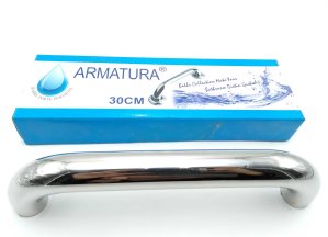 BARRE DE MAINTIEN CHROME 30 CM ARMATURA