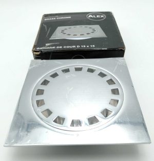 SIPHON COURS 15 CM CHROME S40