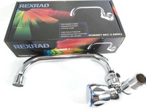 ROBINET CUISINE MURAL BEC HAUT RX