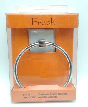 PORTE SERVIETTE ANNEAU REF:5700 BLANC