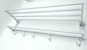 PORTE SERVIETTE RACK ALUMINIUM BOITE BLEU/BLANC