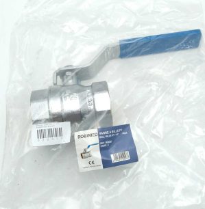 VANNE BILLE 1 1/2 FF POIGNEE BLEU RD