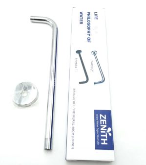 BRAS POMME DOUCHE MURAL ROND CHROME 40 CM SAR58