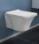 CUVETTE WC SUSPENDUE + ABATTANT AMORTISSABLE BLANC REF:1890